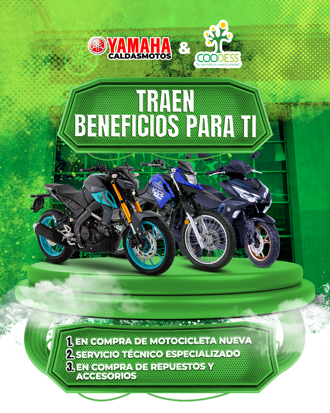 En este momento estás viendo Nuevo convenio con YAMAHA!