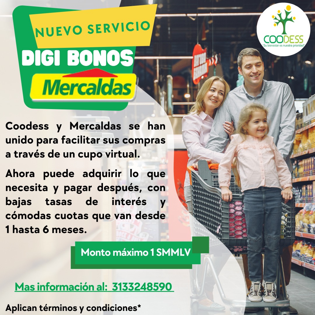 En este momento estás viendo ¡NUEVO SERVICIO! Digibonos con Mercaldas